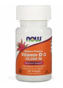 Вітамін D3 10000 МО для дорослих iHerb