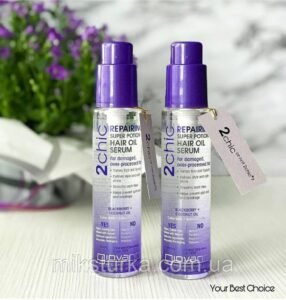 Головна сторінка – "Мікстурка" ✔ Вітаміни та косметика iHerb, доставка по Україні Сироватка для волосся Iherb 2 Chik Giovanni, 81мл