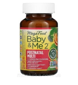 Головна сторінка – "Мікстурка" ✔ Вітаміни та косметика iHerb, доставка по Україні Комплекс вітамінів для годуючих жінок Baby&Me 2 Postnatal multi, 60 таблеток