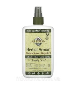 Головна сторінка – "Мікстурка" ✔ Вітаміни та косметика iHerb, доставка по Україні Натуральний спрей від комарів і комах для дітей від 6 міс Iherb All Terrain 240 мл