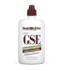 Противірусний засіб iHerb. Екстракт грейпфрутових кісточок GSE, 119 мл