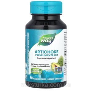 Артишок Iherb Nature's Way в капсулах, 60 шт