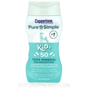 Сонцезахисний дитячий лосьйон з 6 місяців Coppertone SPF 50+, 177 мл