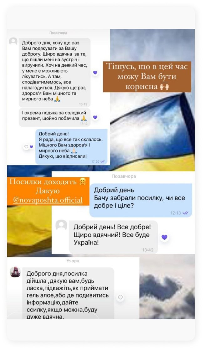 Відгук покупця інтернет-магазину Мікстурка